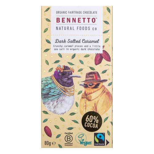 Benetto Dark Salted Caramel 80g