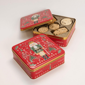 Farmhouse Nutcracker Festive Selection Biscuits 400g