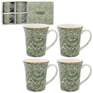 William Morris Larkspur Muggar 4-Pack I Presentförpackning