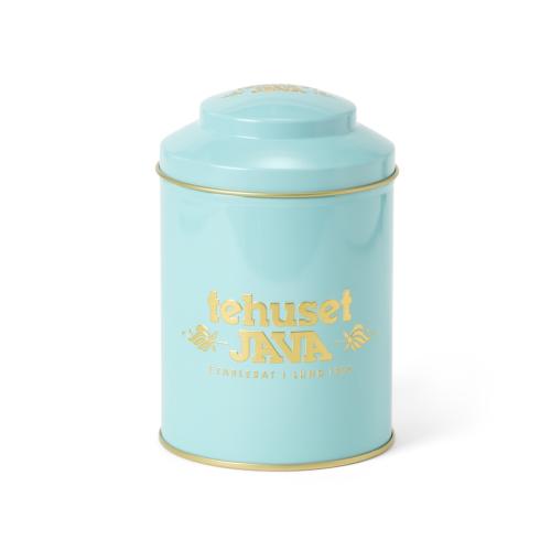 Plåtburk Rund Blågrön 100g