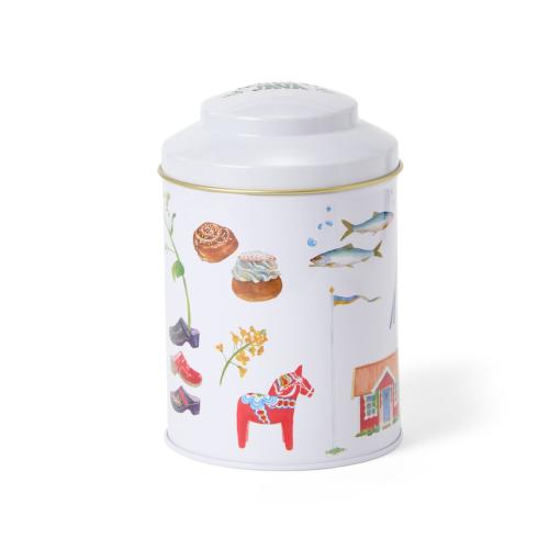 Plåtburk Rund Sweden 100g