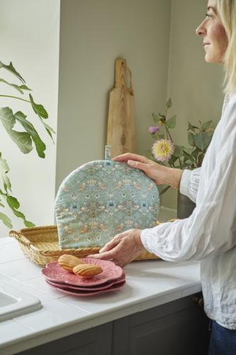 Tehuva Morris Strawberry Thief Aqua