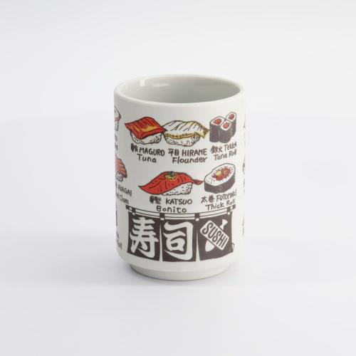 Mugg Emboss Sushi 260ml