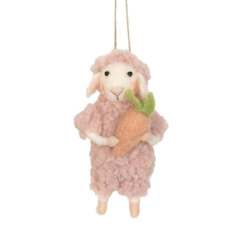 Ulldjur Lamm Rosa