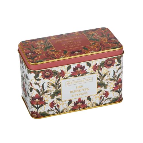 Lotus Flower 1869 Blend Tea 40 Teabag Tin