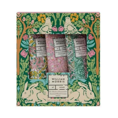 William Morris Handkräm Presentförpackning Grön 3x30ml
