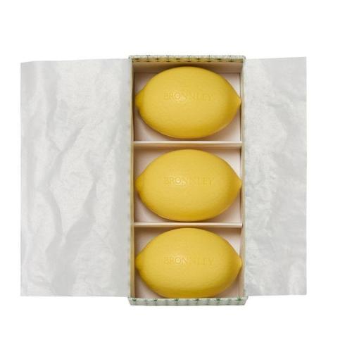 Bronnley Lemon Soap 3x100g