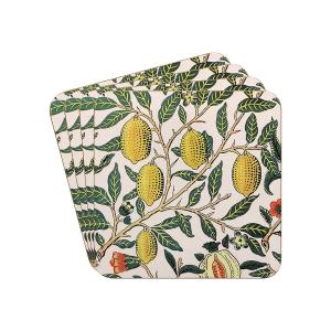 William Morris Coasters Fruits 4-pack