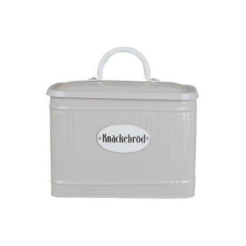 Plåtburk Knäckebröd Hugo Beige