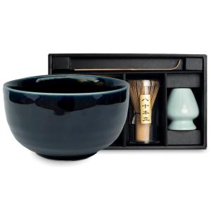 Japanskt Matcha-set Uzu Blå XL