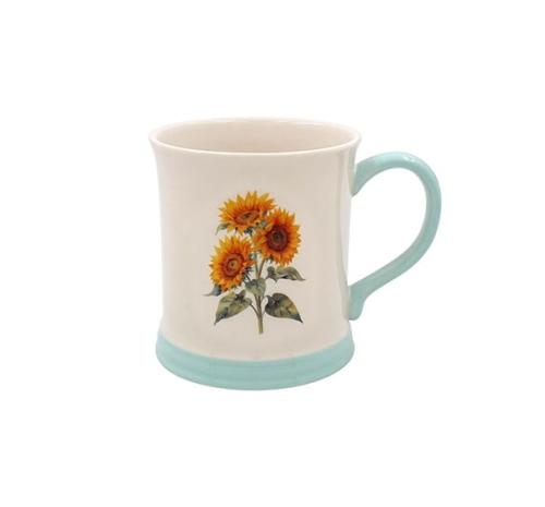 Country Life Präglad Mugg Solros