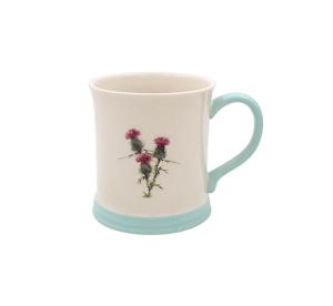 Country Life Präglad Mugg Tistel
