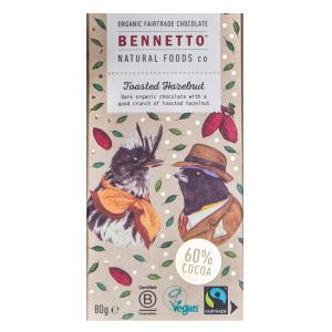 Benetto Dark Toasted Hazelnut 80g