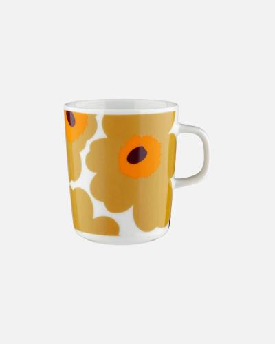 Marimekko Mugg Unikko 2,5dl Karamell, Orange