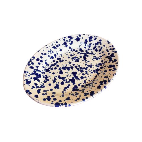 Benegiamo Fat Ovalt Spruzzi Blå 25 cm