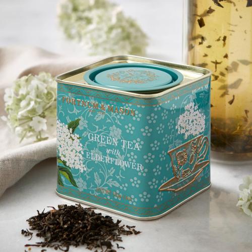 Green Tea With Elderflower Löste i Burk 125g