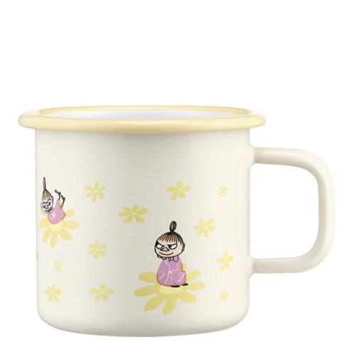 Mumin Emaljmugg 3,7 dl Blommor
