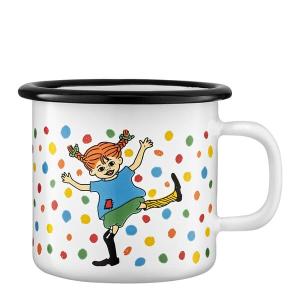 Pippi Emaljmugg Hoppsansa 2,5dl
