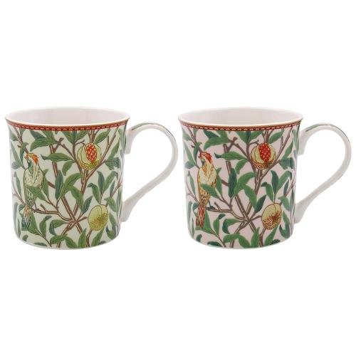 William Morris Bird & Pomegranate mix 2-pack mugg