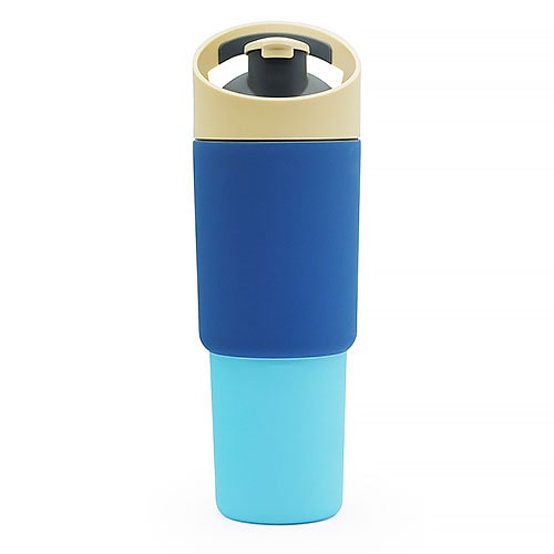 Termosmugg Hög Ljusblå/Blå