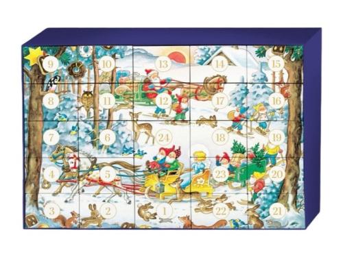 Pusselkalender Släde 1000 Bitar