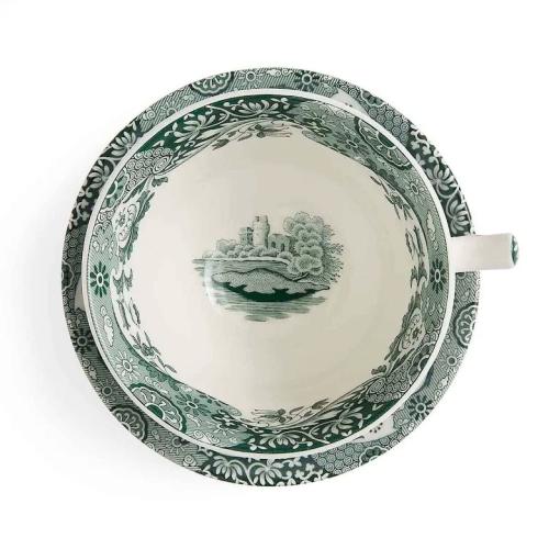 Heritage Green Italian Frukostkopp & Fat 0,28L