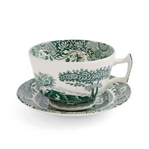 Heritage Green Italian Frukostkopp & Fat 0,28L