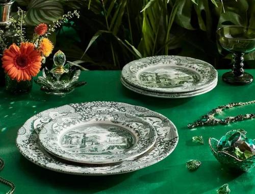 Heritage Green Italian Tallrik 20cm