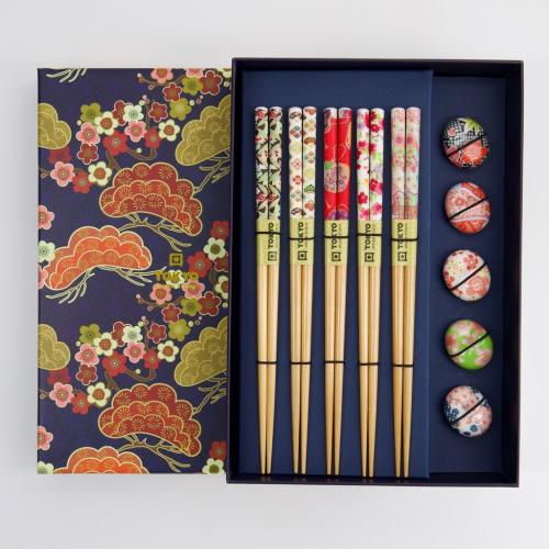 Chopsticks Flowes Giftset
