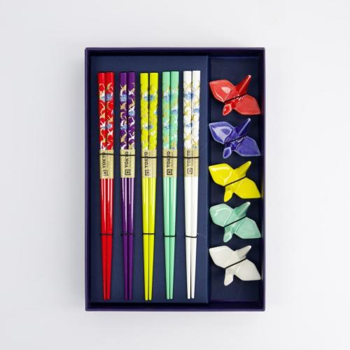 Chopsticks Crane Giftset