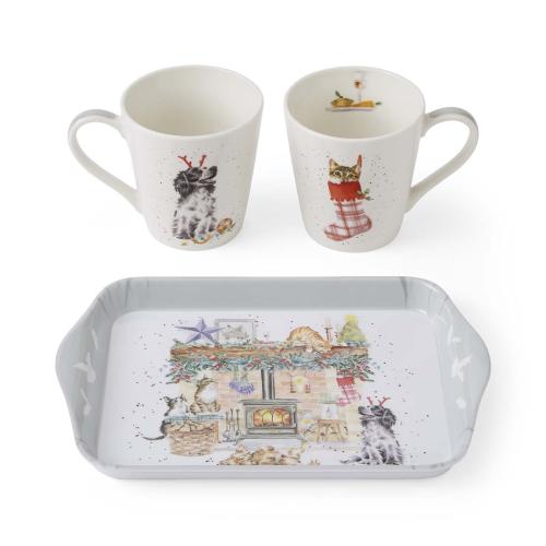 There Is No Place Like Home Mug & Tray Set