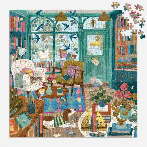 Bookshop Afternoon 500 Bitar Pussel