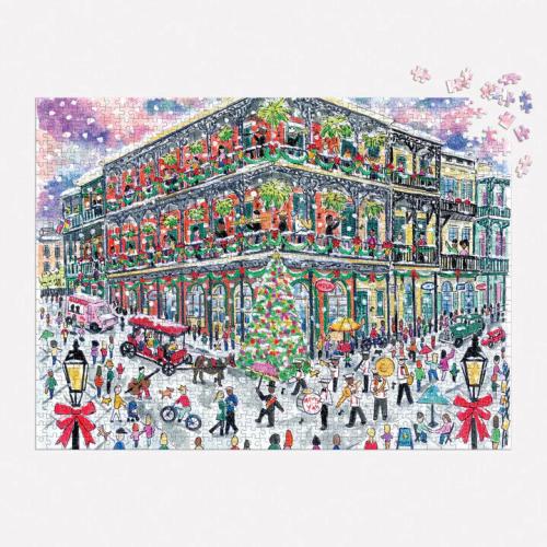 Michael Storrings Christmas in New Orleans Pussel 1000 Bitar