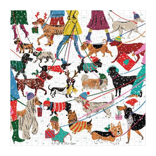 Winter Dogs Pussel 500 Bitar