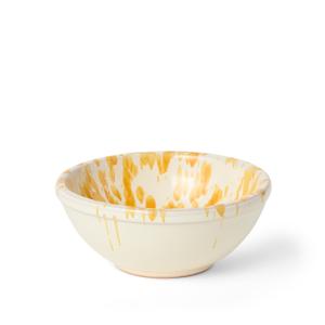 Benegiamo Skål Spruzzi Gul 13cm