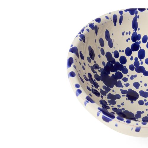 Benegiamo Skål Spruzzi Blå 13cm