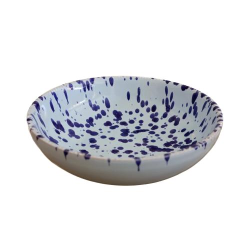 Benegiamo Skål Spruzzi Blå 19cm