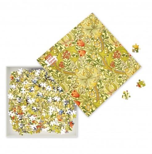 William Morris Golden Lily Pussel 1000 Bitar