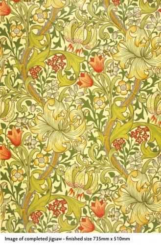 William Morris Golden Lily Pussel 1000 Bitar