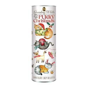 Purry Christmas Cylinderburk Med Chokladkakor