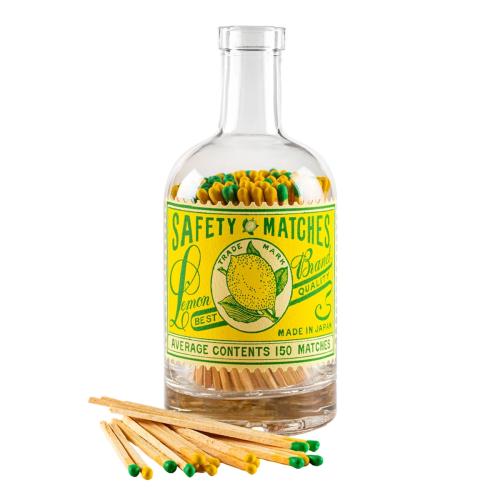 Archivist Tändstickor Lemon Stamp Glasflaska