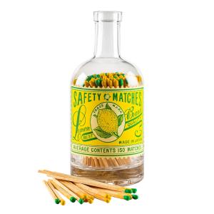 Archivist Tändstickor Lemon Stamp Glasflaska