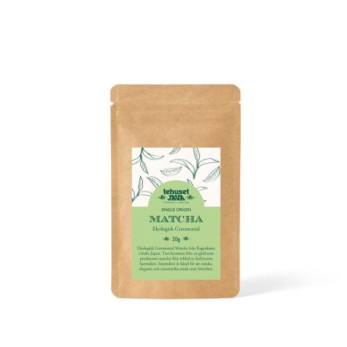 Ekologisk Single Origin Ceremonial Matcha 20g Påse