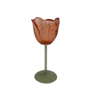 Ljusstake Tulia Orange Liten