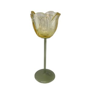 Ljusstake Tulia Gul Stor