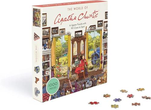 Pussel 1000 bitar The World of Agatha Christie