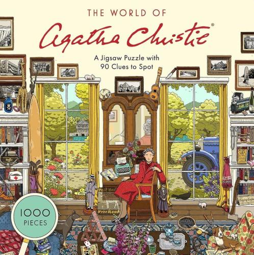 Pussel 1000 bitar The World of Agatha Christie