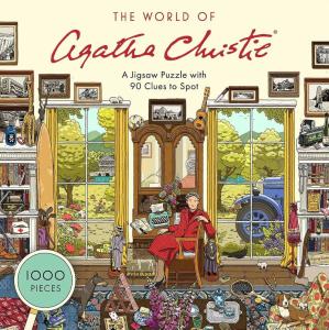 Pussel 1000 bitar The World of Agatha Christie