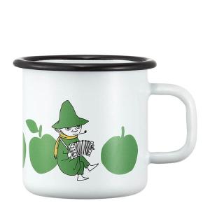 Mumin Emaljmugg Joyful Apples 3.7dl