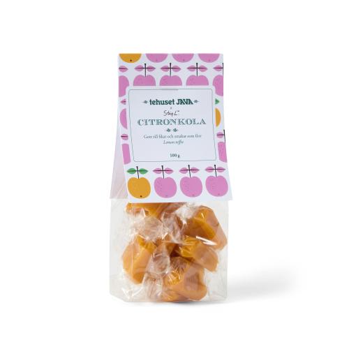 Stig L. Pall Citronkola 100g